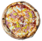 9.COTTO E MAIS / pomodoro, mozzarella fior di latte, tal.šunka cotto, kukurica