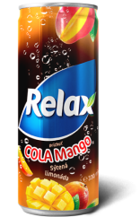 Relax cola & mango 0,33l