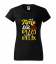 Tričko s potlačou "PIZZA RELAX" - Strih trička: Dámske, Veľkosť trička: M, Farba: svetlosivý melír